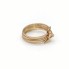 Anillo semanario de oro 18k de segunda mano