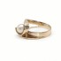 Anillo de oro 18k con perla de segunda mano