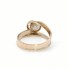 Anillo de oro 18k con perla de segunda mano