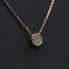 Collier ETERNITY en or jaune et diamants