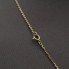 Collier ETERNITY en or jaune et diamants