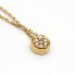 Collier ETERNITY en or jaune et diamants