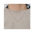 Collier ETERNITY en or jaune et diamants