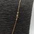 Cordón fino de oro 18k de segunda mano NO PERMITE PLAZOS