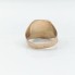 Sello de oro 14k con circonita de segunda mano