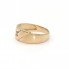 Anillo de oro 18k con circonita Segunda Mano