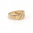Anillo de oro 18k con circonita Segunda Mano