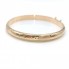 Brazalete labrado oro 18k segunda mano NO PERMITE PLAZOS