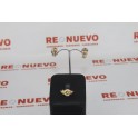 Conjunto de anillo y par de pendientes de oro con circonitas E259644A