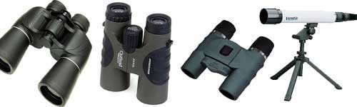 Prismáticos y telescopios